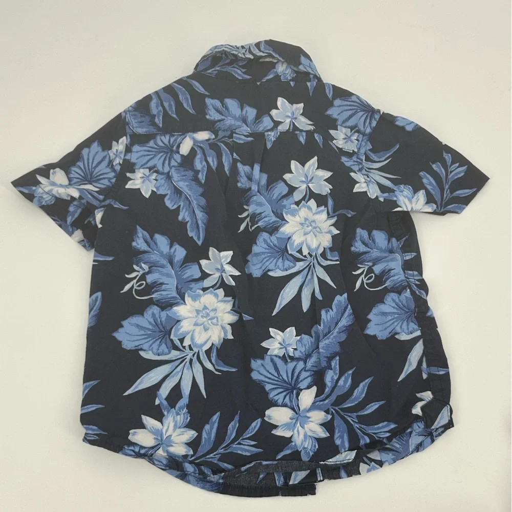 Janie and Jack Bundle Of 2T -Madres Plaid Red Shirt/Tropical Blue‎ Floral Poplin